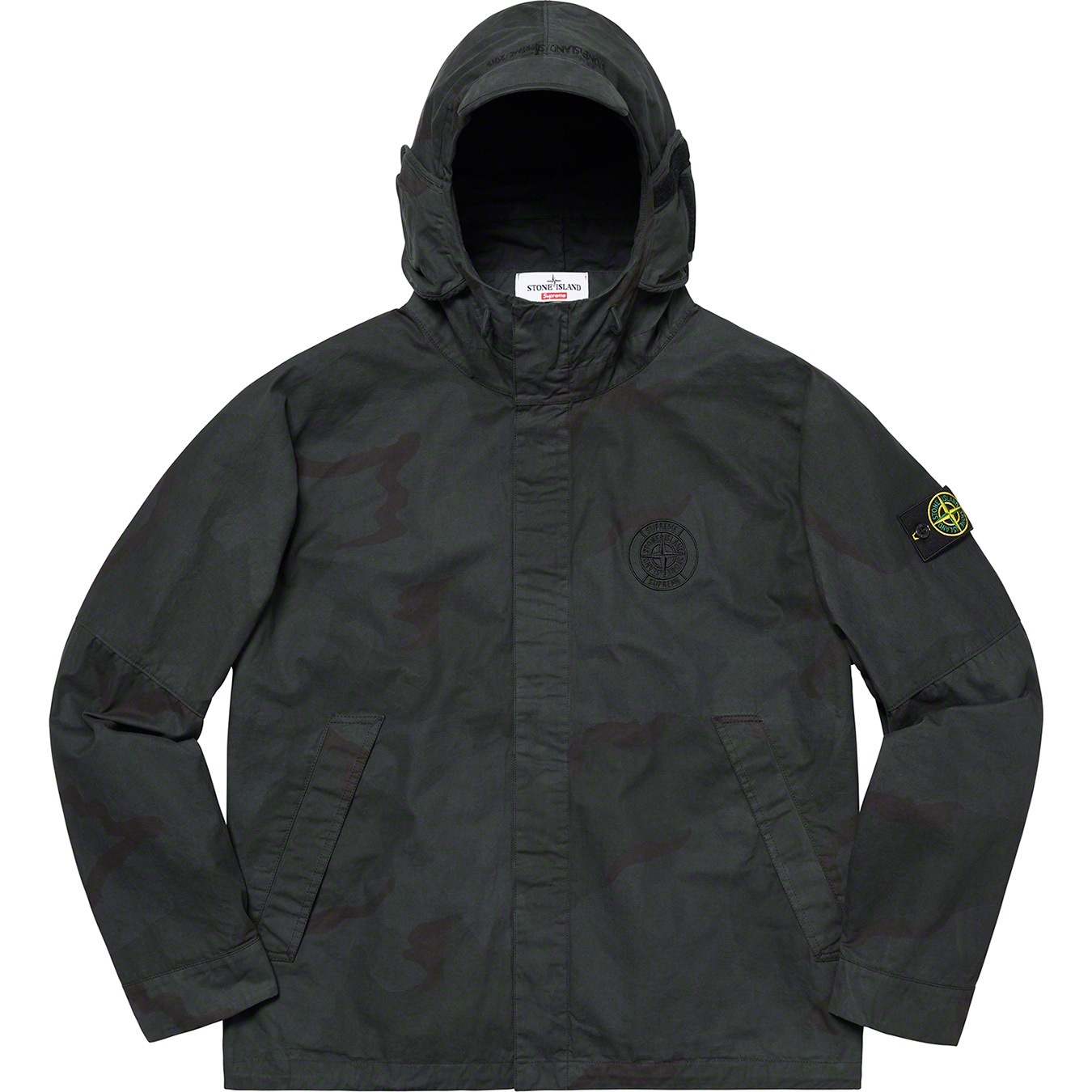 Supreme®/Stone Island® Riot Mask Camo Jacket view 5